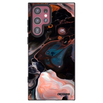 Picasee silikónový čierny obal pre Samsung Galaxy S22 Ultra 5G - Cream