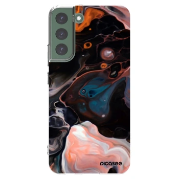 Picasee silikónový prehľadný obal pre Samsung Galaxy S22+ 5G - Cream