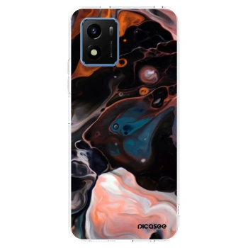 Picasee silikónový prehľadný obal pre Vivo Y01 - Cream