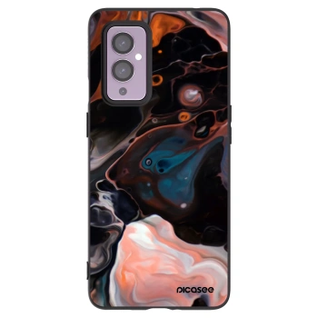 Picasee silikónový čierny obal pre OnePlus 9 - Cream