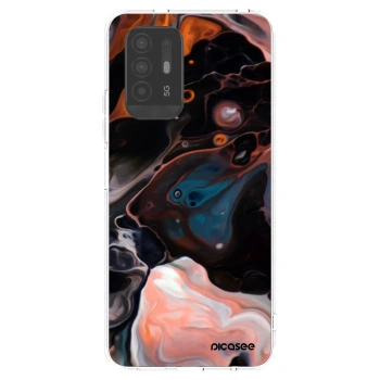 Picasee silikónový prehľadný obal pre OPPO A94 5G - Cream