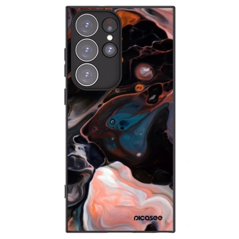 Picasee silikónový čierny obal pre Samsung Galaxy S23 Ultra 5G - Cream