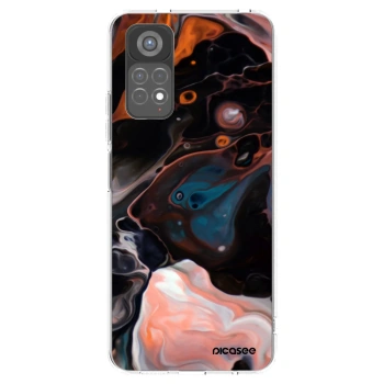 Picasee silikónový prehľadný obal pre Xiaomi Redmi Note 11S 5G - Cream