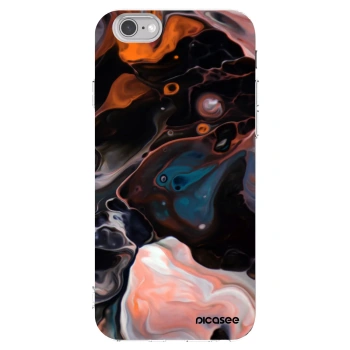 Picasee silikónový prehľadný obal pre Apple iPhone 6/6S - Cream