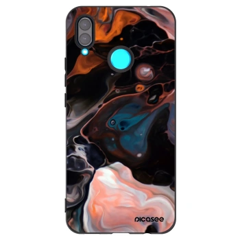 Picasee silikónový čierny obal pre Huawei Nova 3 - Cream