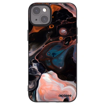 Picasee silikónový čierny obal pre Apple iPhone 15 Plus - Cream