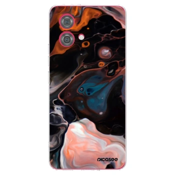 Picasee silikónový prehľadný obal pre Motorola Moto G84 5G - Cream