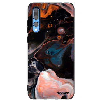Picasee silikónový čierny obal pre Huawei P20 Pro - Cream