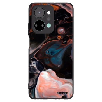 Picasee silikónový čierny obal pre Honor X7a - Cream
