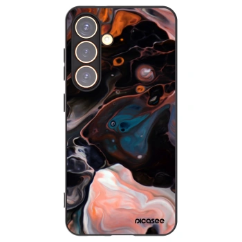 Picasee silikónový čierny obal pre Samsung Galaxy S24 S921B 5G - Cream