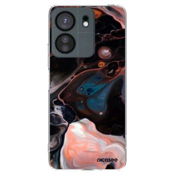 Picasee silikónový prehľadný obal pre Xiaomi Redmi 13C 4G - Cream