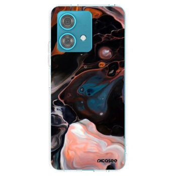 Picasee silikónový prehľadný obal pre Motorola Edge 40 Neo - Cream