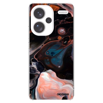 Picasee silikónový prehľadný obal pre Xiaomi Redmi Note 13 Pro+ 5G - Cream