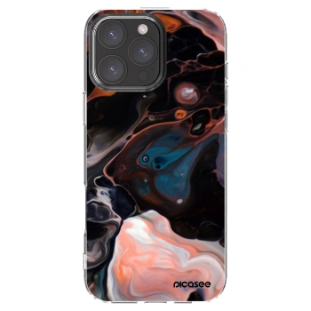 Picasee silikónový prehľadný obal pre Apple iPhone 16 Pro Max - Cream