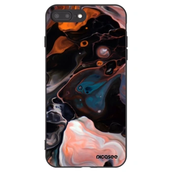 Picasee silikónový čierny obal pre Apple iPhone 8 Plus - Cream