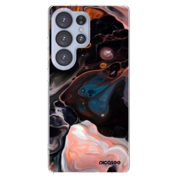 Picasee silikónový prehľadný obal pre Samsung Galaxy S25 Ultra 5G - Cream