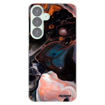 Picasee silikónový prehľadný obal pre Samsung Galaxy S25+ 5G - Cream