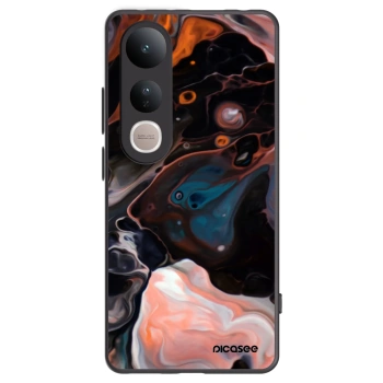 Picasee silikónový čierny obal pre Vivo V50 Lite 5G - Cream