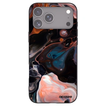 Picasee silikónový čierny obal pre Apple iPhone 17 Pro Max - Cream