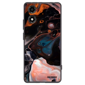 Picasee silikónový čierny obal pre Motorola Moto E14 - Cream