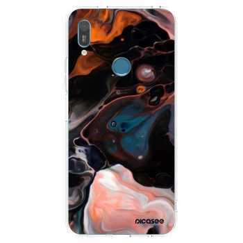 Picasee silikónový prehľadný obal pre Huawei Y6 2019 - Cream
