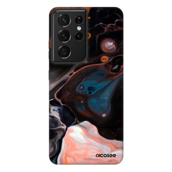 Picasee Fashion Case pre Samsung Galaxy S21 Ultra 5G G998B - Cream