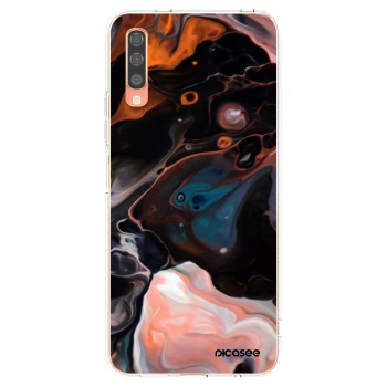 Picasee silikónový prehľadný obal pre Samsung Galaxy A70 A705F - Cream