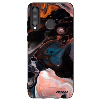Picasee silikónový čierny obal pre Huawei P30 Lite - Cream