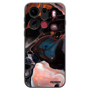 Picasee silikónový čierny obal pre OPPO Find X9 Pro - Cream