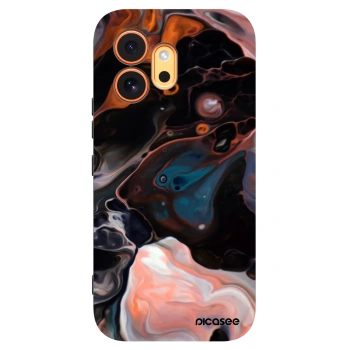 Picasee silikónový čierny obal pre Honor 600 - Cream
