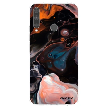 Picasee silikónový prehľadný obal pre Huawei P40 Lite E - Cream