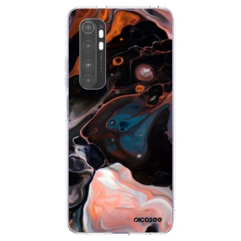 Picasee silikónový prehľadný obal pre Xiaomi Mi Note 10 Lite - Cream