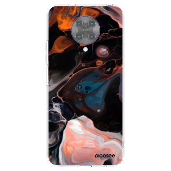 Picasee silikónový prehľadný obal pre Xiaomi Poco F2 Pro - Cream