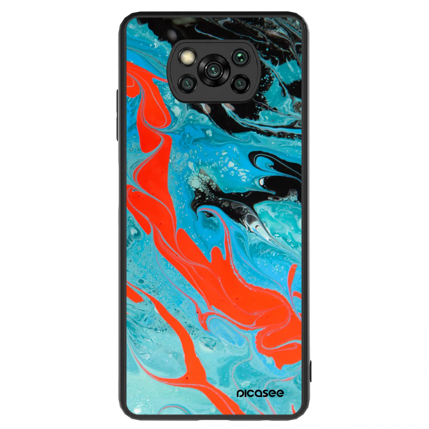 Picasee ULTIMATE CASE pro Xiaomi Poco X3 - Blue Magma
