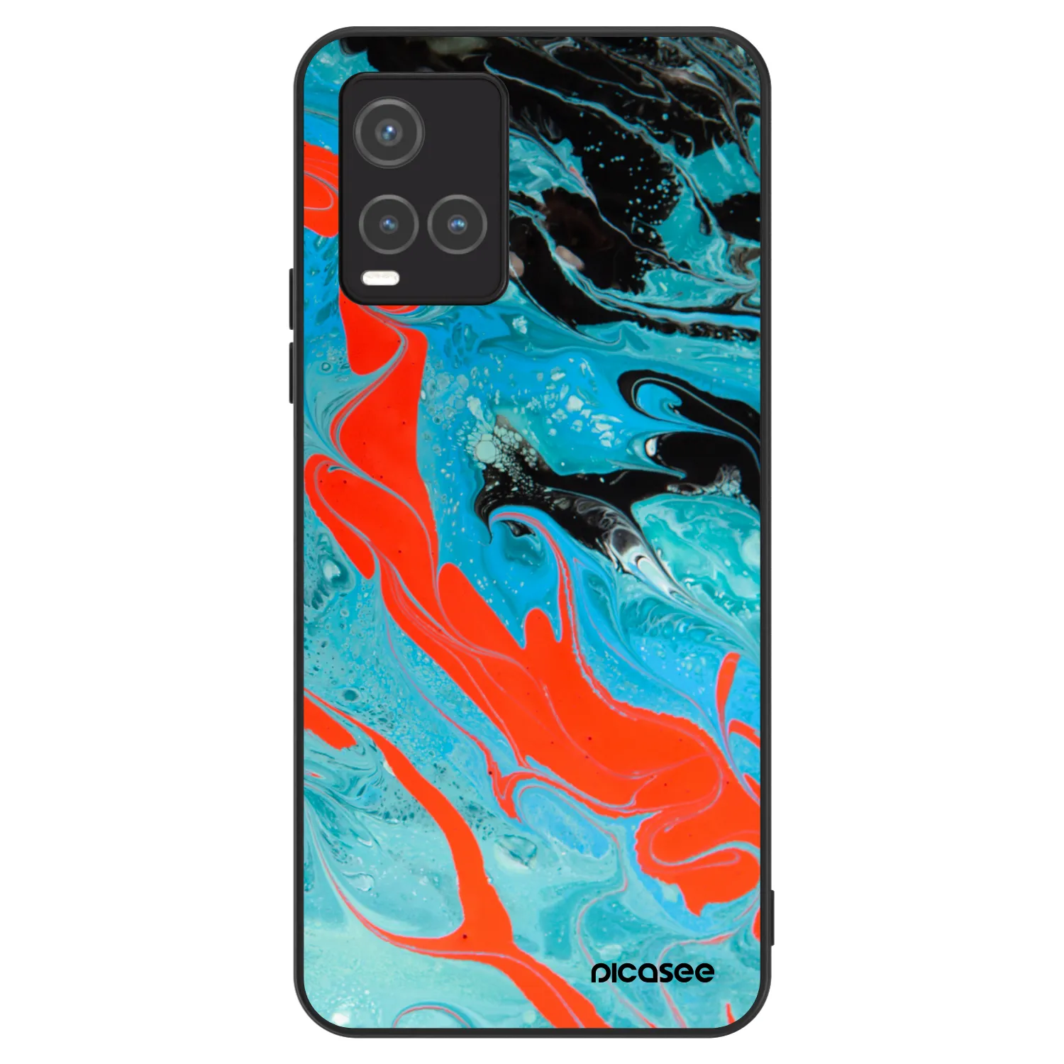 Picasee ULTIMATE CASE pro Vivo Y33s - Blue Magma
