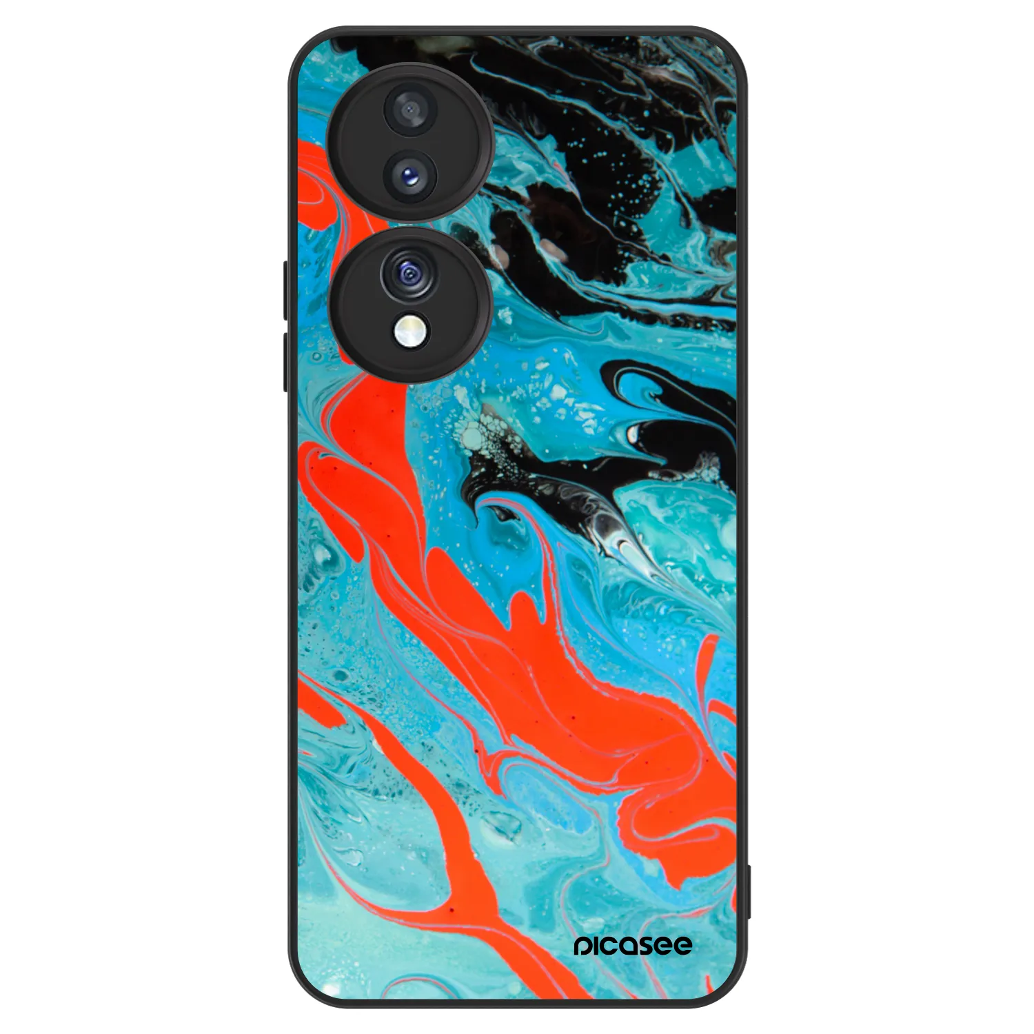 Picasee ULTIMATE CASE pro Honor 70 - Blue Magma