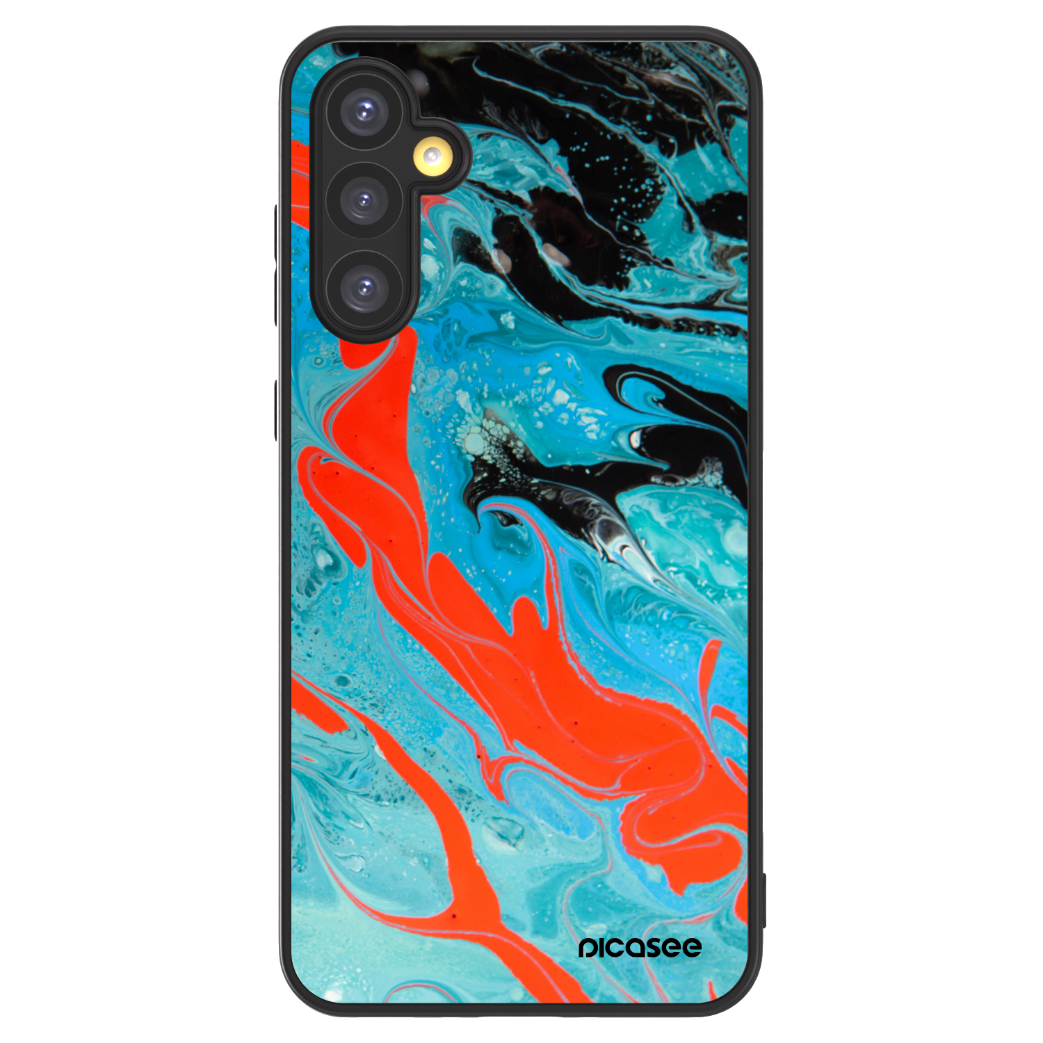 Picasee ULTIMATE CASE pro Samsung Galaxy A34 5G A346B - Blue Magma
