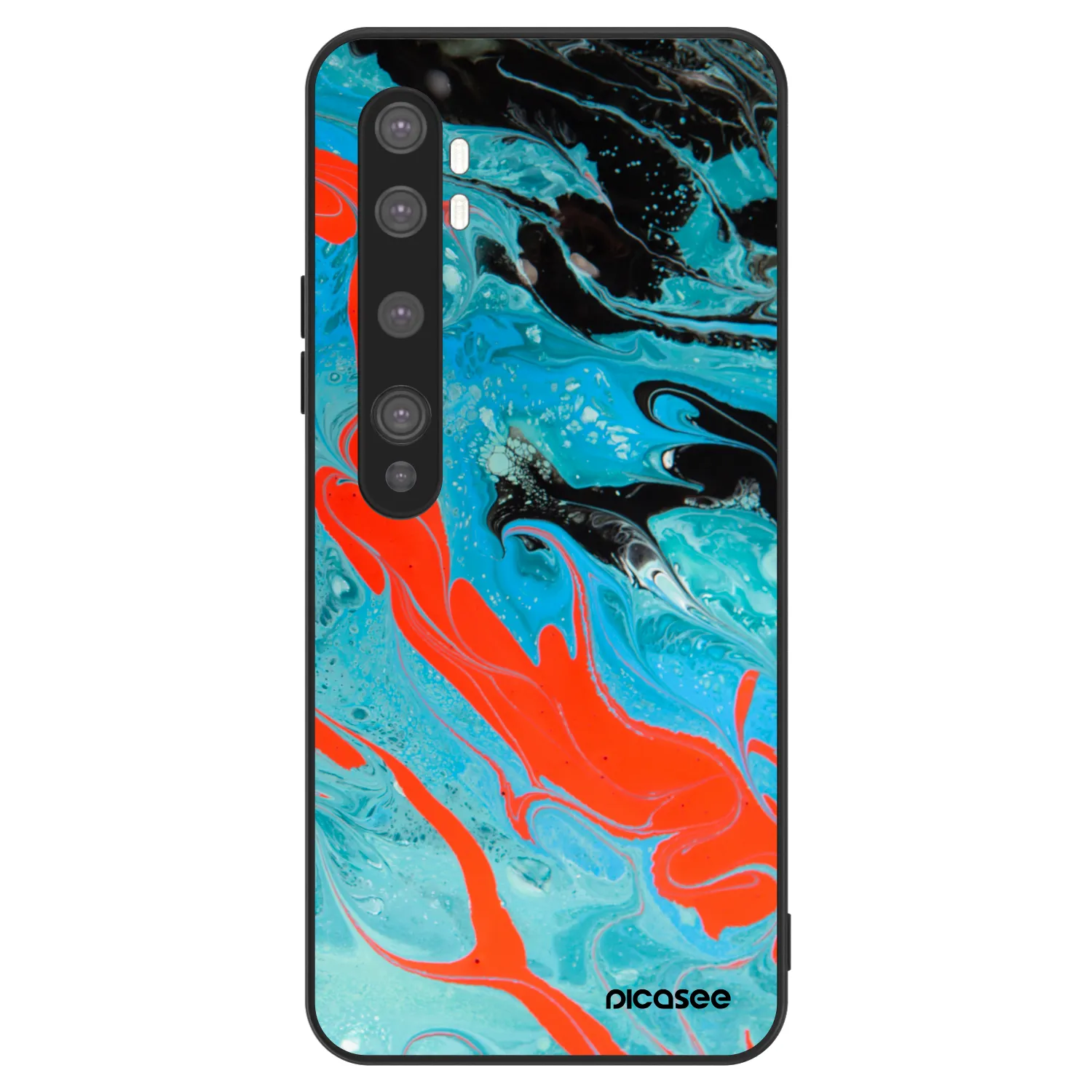 Picasee ULTIMATE CASE pro Xiaomi Mi Note 10 (Pro) - Blue Magma
