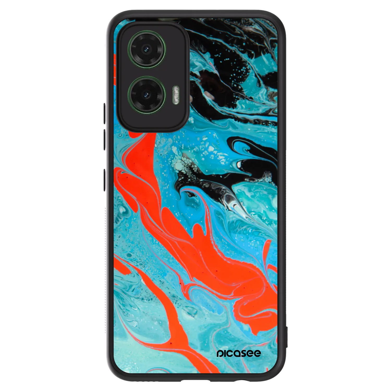 Picasee ULTIMATE CASE pro Motorola Moto G35 5G - Blue Magma