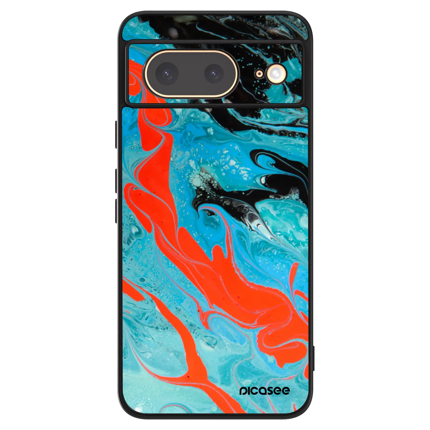 Picasee ULTIMATE CASE pro Google Pixel 8 - Blue Magma