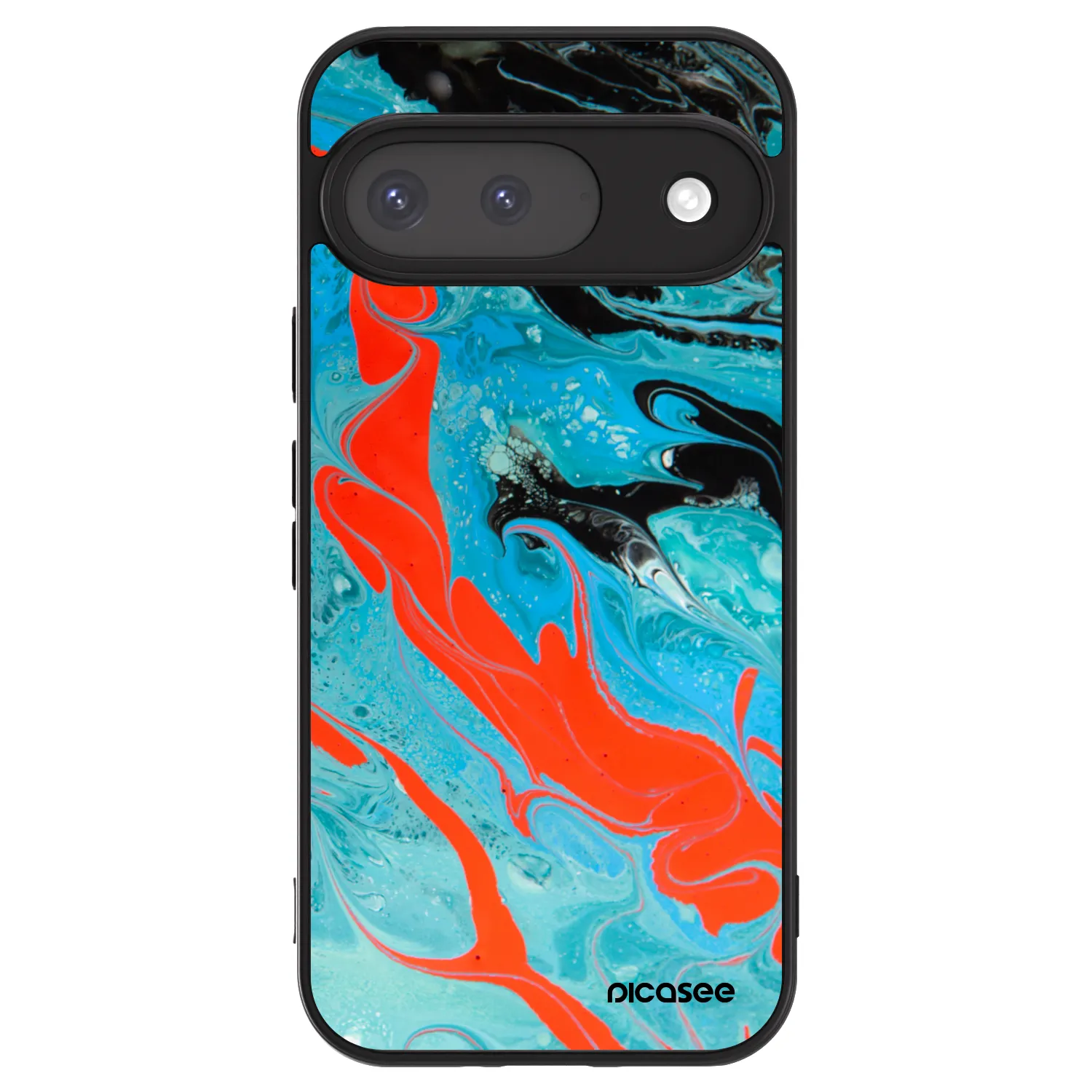 Picasee ULTIMATE CASE pro Google Pixel 9 - Blue Magma