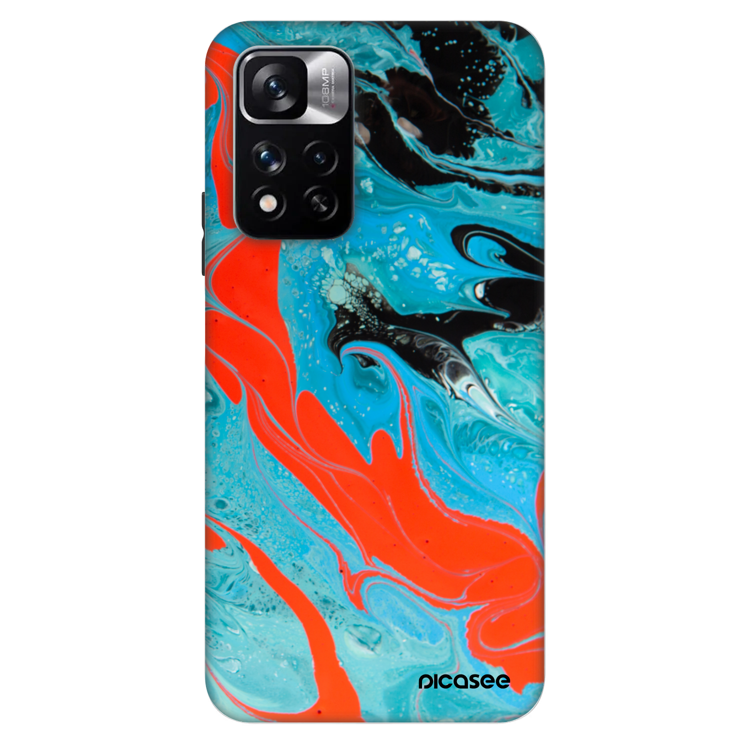 Picasee Fashion Case pre Xiaomi Redmi Note 11 Pro 5G - Blue Magma
