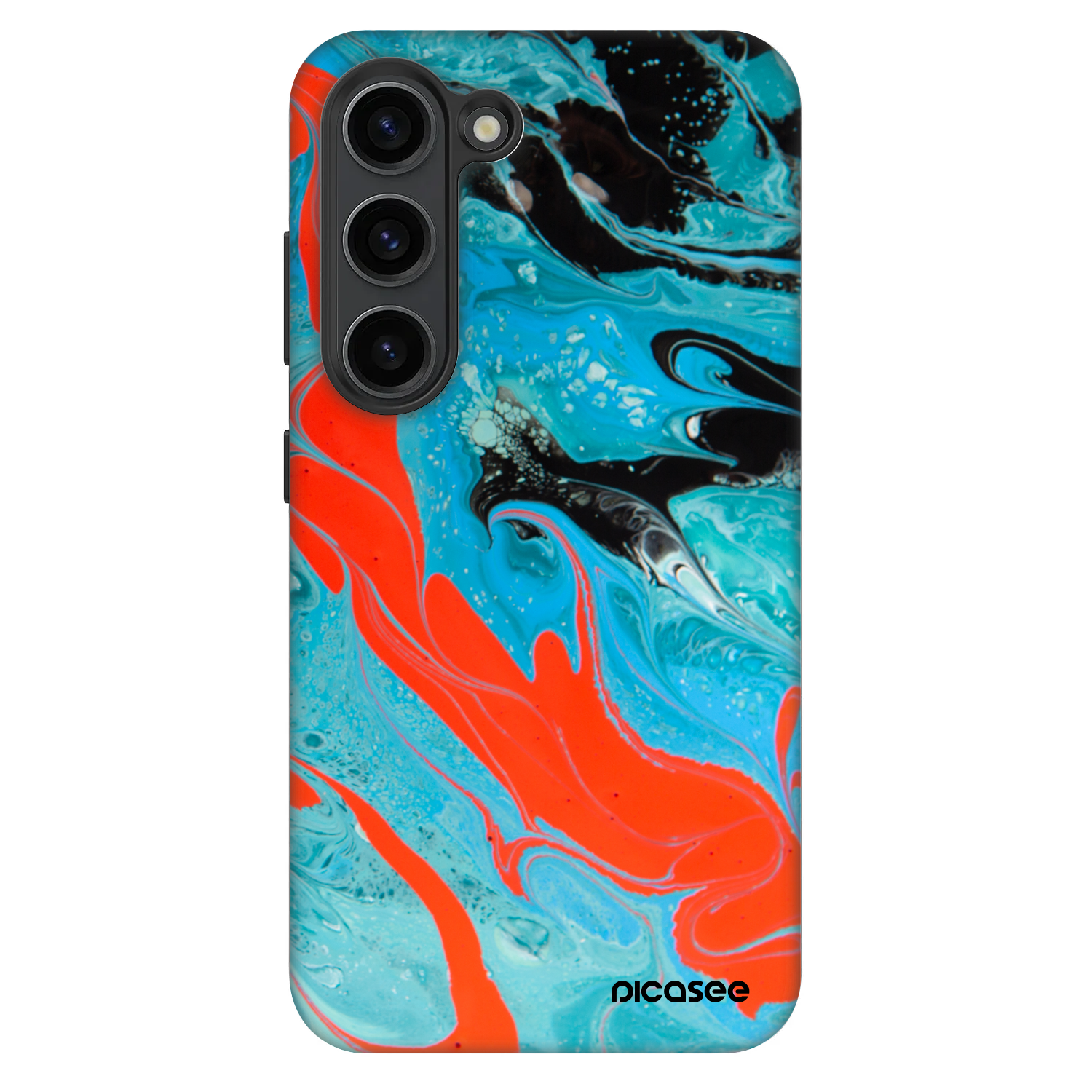 Picasee Fashion Case pre Samsung Galaxy S23+ 5G - Blue Magma