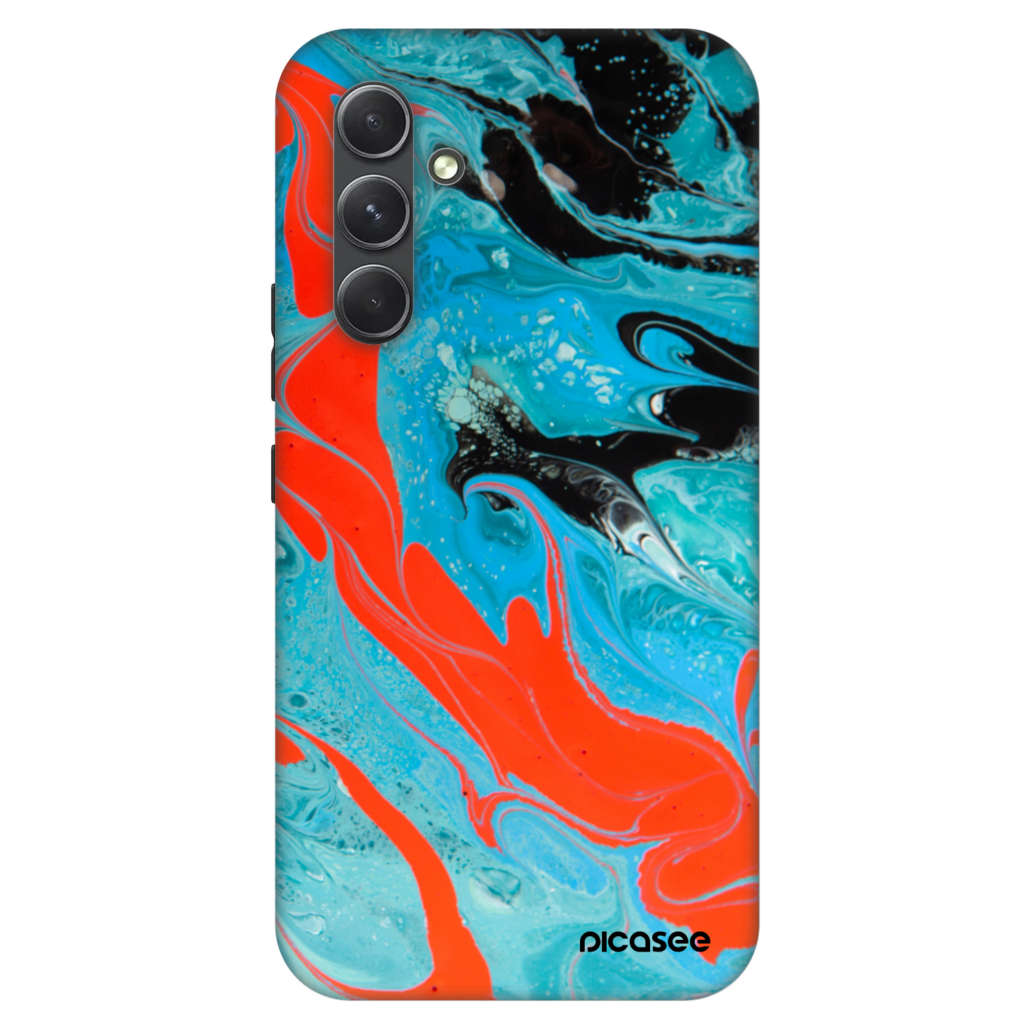 Picasee Fashion Case pre Samsung Galaxy A54 5G A546B - Blue Magma