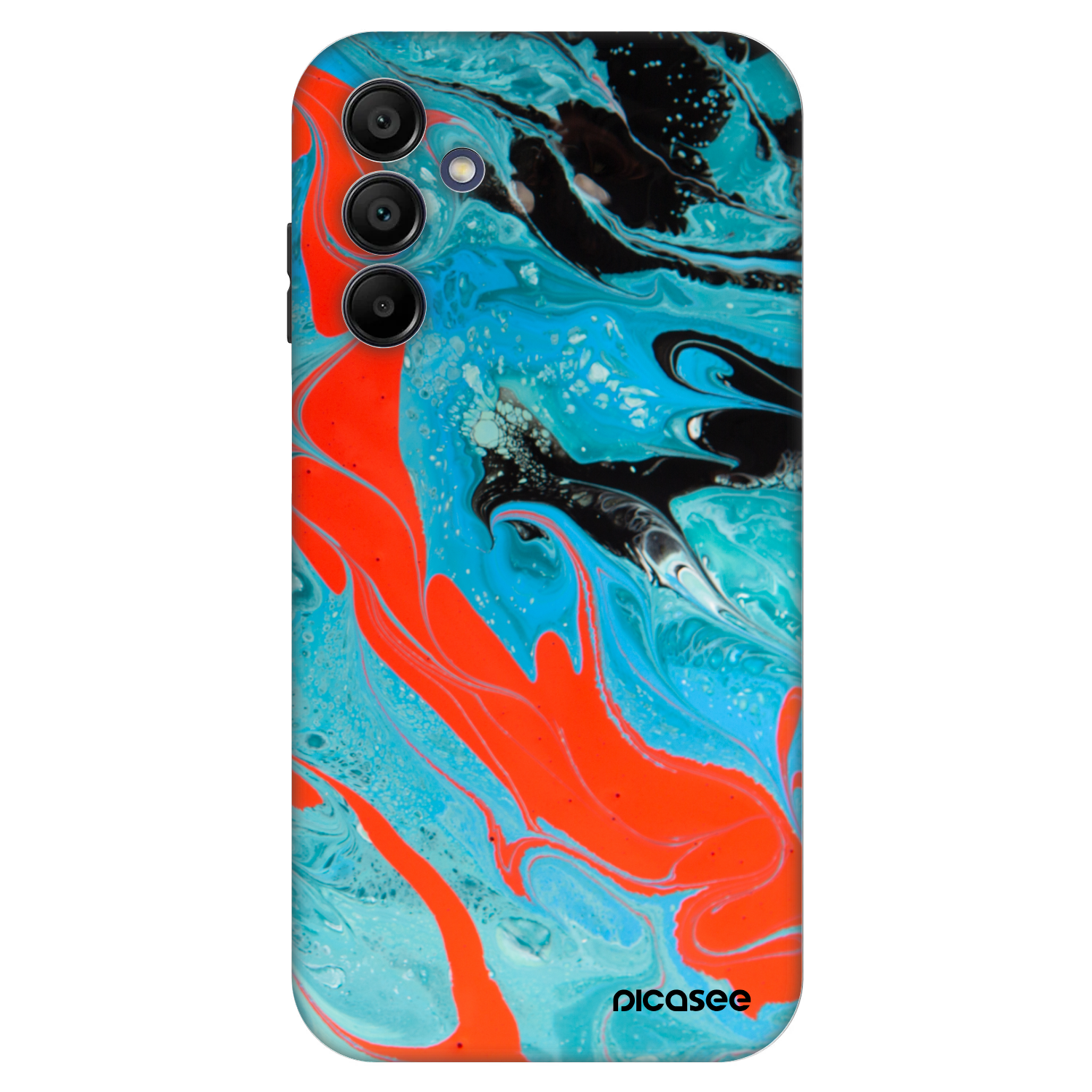 Picasee Fashion Case pre Samsung Galaxy A15 A155F 4G - Blue Magma