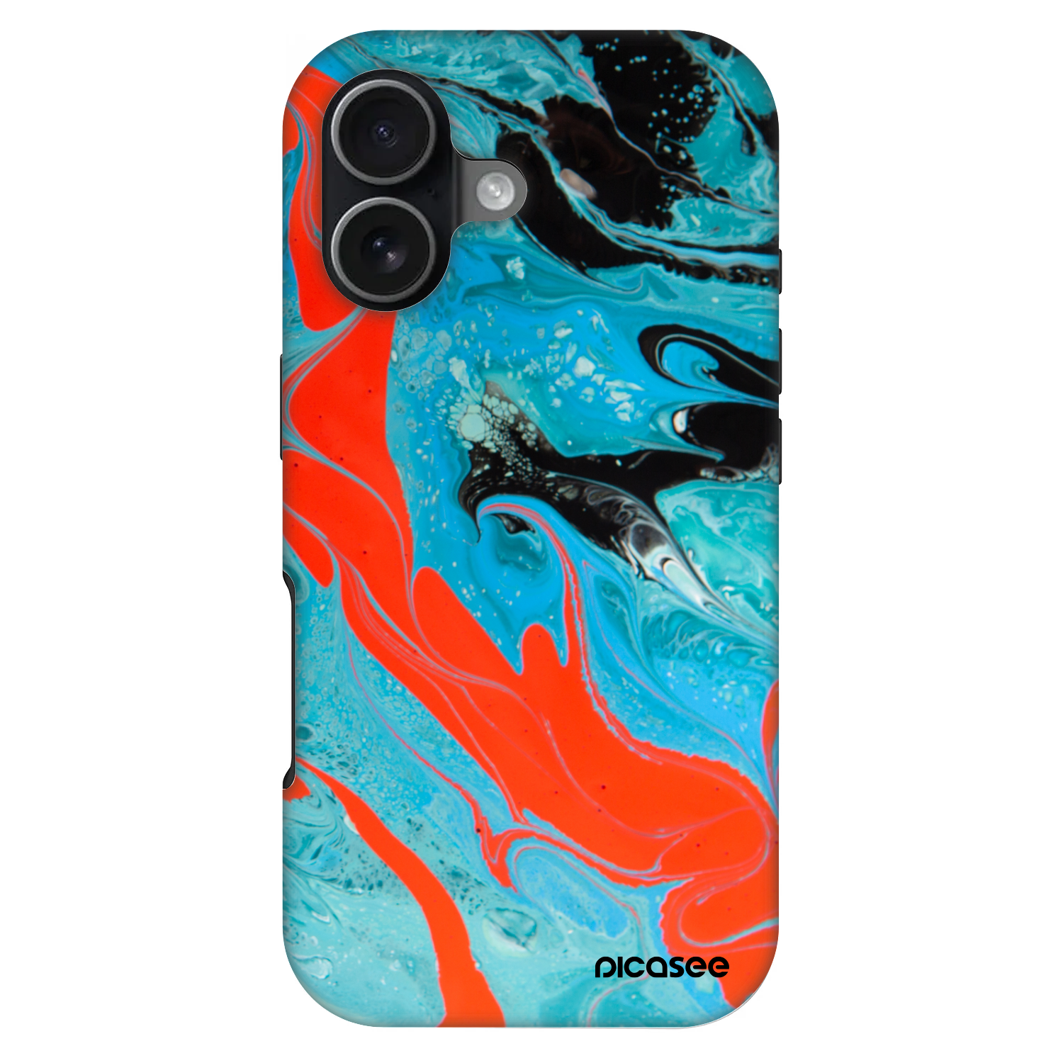 Picasee Fashion Case MagSafe pre Apple iPhone 17 - Blue Magma