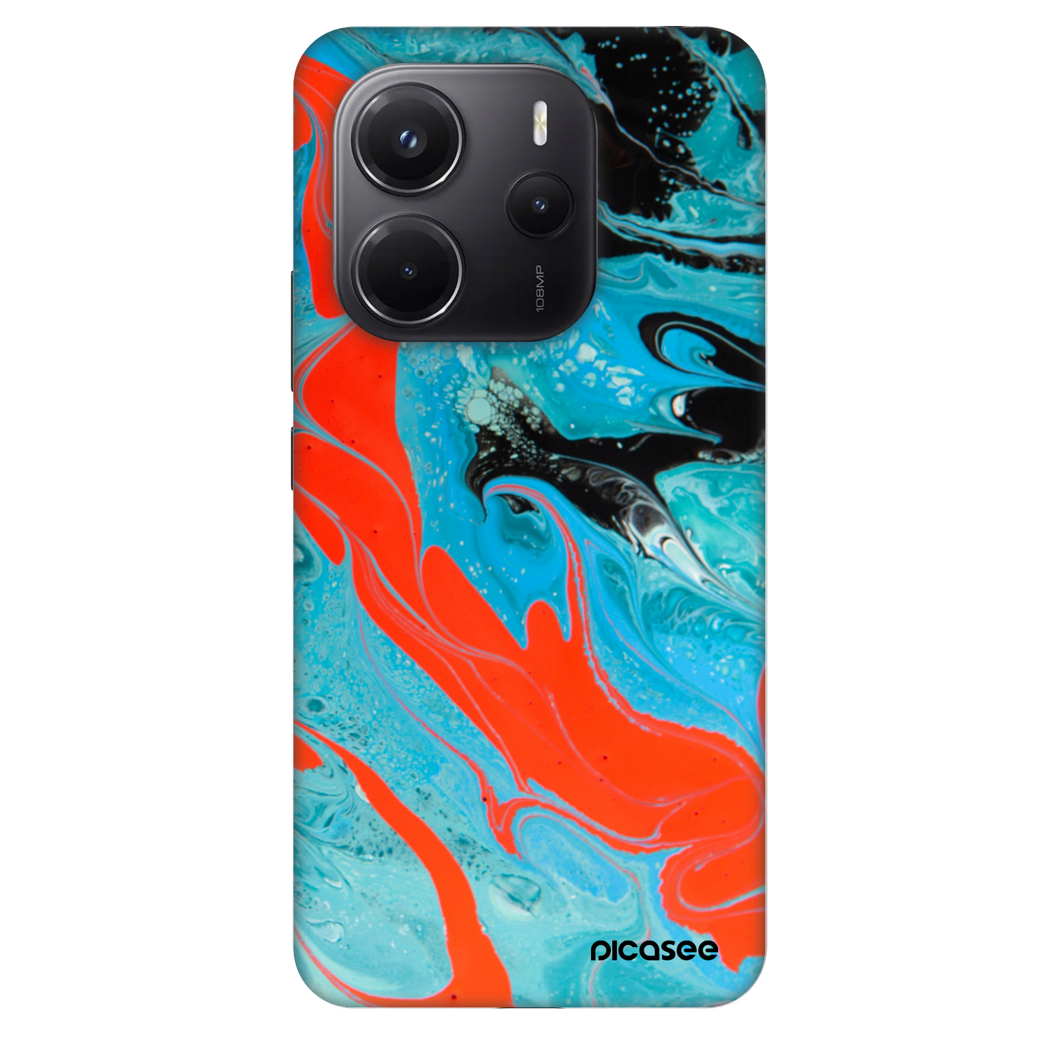Picasee Fashion Case pre Xiaomi Redmi Note 14 4G - Blue Magma