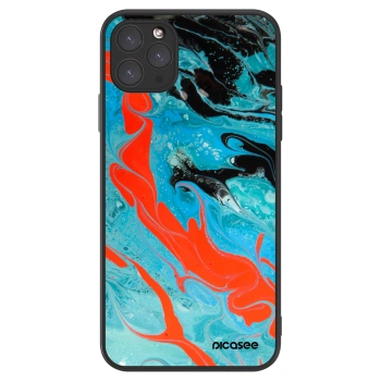 Picasee ULTIMATE CASE pro Apple iPhone 11 Pro Max - Blue Magma