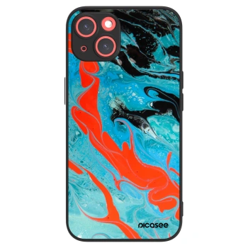 Picasee ULTIMATE CASE pro Apple iPhone 13 - Blue Magma
