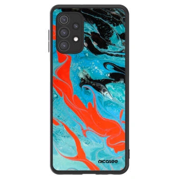Picasee ULTIMATE CASE pro Samsung Galaxy A32 5G A326B - Blue Magma